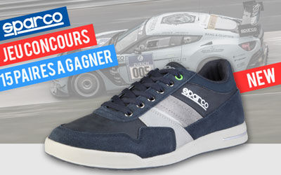 Concours gagnez des paires de baskets Sparco