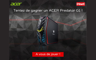 Concours gagnez un ordinateur Acer Predator G1