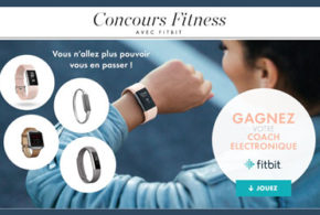 Concours gagnez une montres intelligente Fitbit Blaze