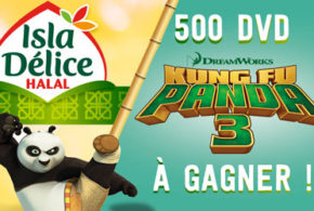 DVD du dessin-animé Kung Fu Panda 3