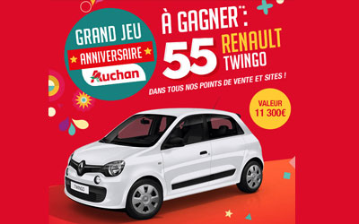 Gagnez une voiture Renault Twingo life