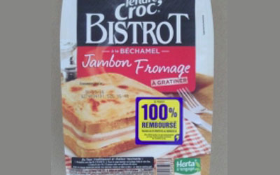 Herta Tendre Croc' Bistrot 100% remboursé