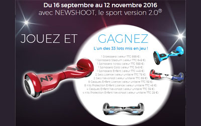 Hoverboard à gagner