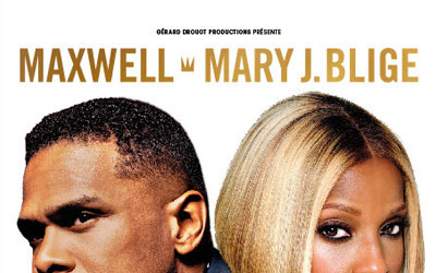 Invitations pour le concert de Mary J Blige et Maxwell