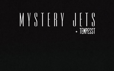 Invitations pour le concert de Mystery Jets