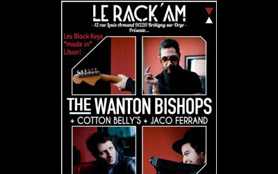 Invitations pour le concert de The Wanton Bishops
