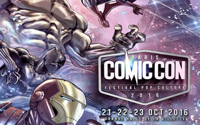 Invitations pour le salon Comic Con