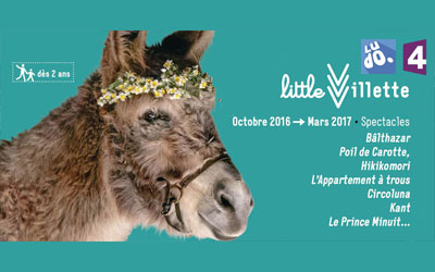 Invitations pour les spectacle du festival Little Vilette