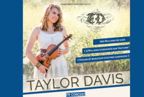 Invitations pour un concerts de la tournée de Taylor Davis