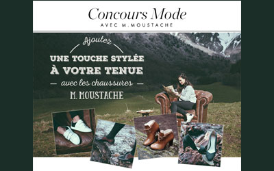 Paires de chaussures femme M. Moustache