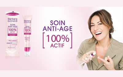 Produits de soins Anti-Âge 100% actif Barbara Gould