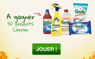 Produits ménagers Carolin