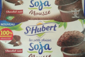 St Hubert soja mousse 100% remboursé