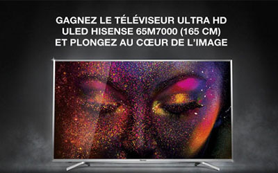 Téléviseur Hisense 165 cm