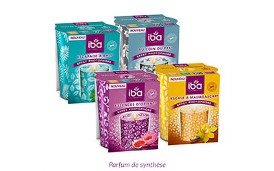 Test produit, Bougies parfumées IBA
