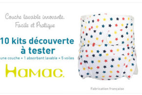 Test produit, Couche lavable HAMAC