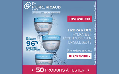 Test produit Hydra-Rides de Dr Pierre Ricaud