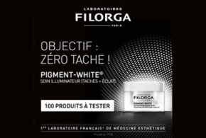 Test produit, Pigment-White des Laboratoires Filorga