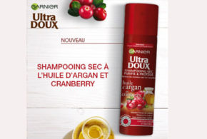 Test produit, Shampooings Secs - Ultra Doux de Garnier