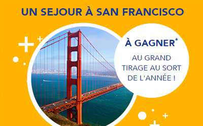 Voyage pour 2 à San Francisco