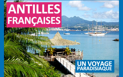 Voyage pour 2 dans les Antilles françaises