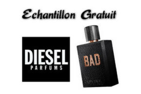 Échantillons gratuits du parfum Diesel BAD