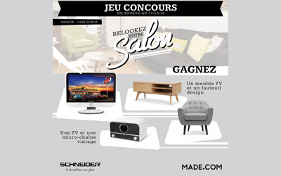 Concours gagnez 1 téléviseur Schneider 81 cm