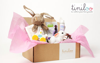 Concours gagnez 10 box de naissance Tiniloo