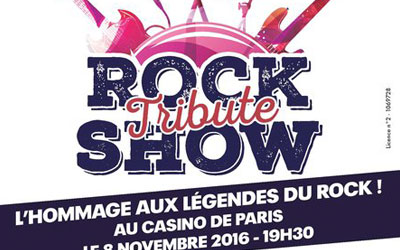 Concours gagnez 2 invitations pour le concert Rock Tribute Show