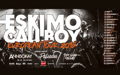 Concours gagnez 2 invitations pour le concert d'Eskimo Callboy