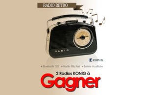 Concours gagnez 2 radios rétro