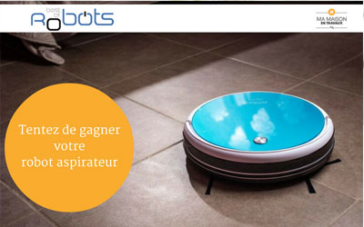 Concours gagnez 2 robot aspirateur de la marque Amibot Spirit