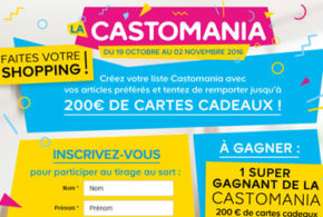 Concours gagnez 200 euros de cartes cadeau Castorama
