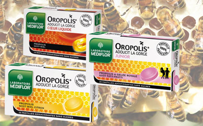 Concours gagnez 3 boites de pastilles pour la gorge Oropolis