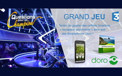 Concours gagnez 4 smartphones Doro