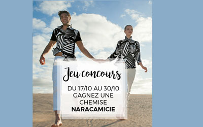 Concours gagnez 5 chemises Naracamicie