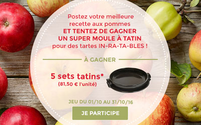 Concours gagnez 5 sets tatin Emilie Henry