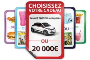 Concours gagnez 5 voitures Renault Twingo INTENS