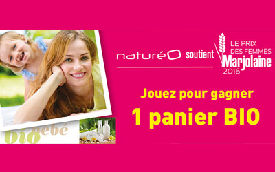 Concours gagnez 6 paniers de produits de soins Bio