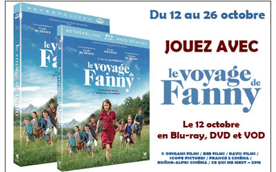Concours gagnez des DVD du dessin-animé Le Voyage de Fanny
