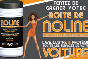 Concours gagnez des boites de lingette de nettoyage auto NOLINE