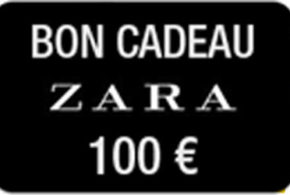 Concours gagnez des cartes cadeau Zara de 100 euros