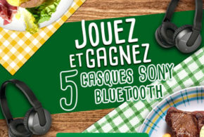 Concours gagnez des casques audio Sony Bluetooth