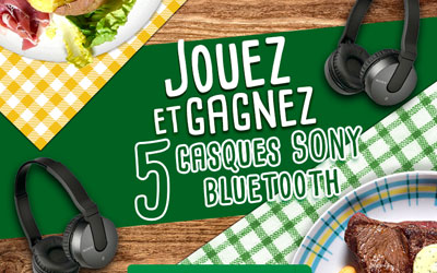 Concours gagnez des casques audio Sony Bluetooth