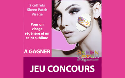 Concours gagnez des coffrets beauté Skeen Patch Visage