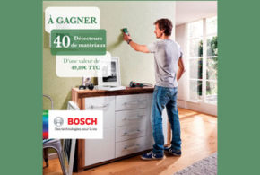 Concours gagnez des détecteurs de matériaux Bosch