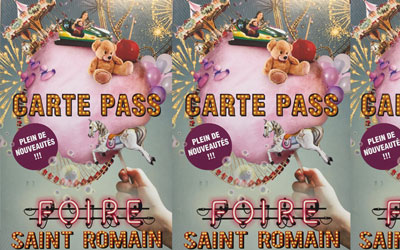 Concours gagnez des invitations pour la Foire Saint Romain