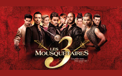 Concours gagnez des invitations pour la comédie musicale Les 3 Mousquetaires