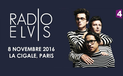 Concours gagnez des invitations pour le concert Radio Elvis