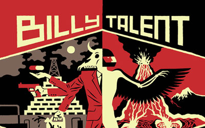 Concours gagnez des invitations pour le concert de Billy Talent